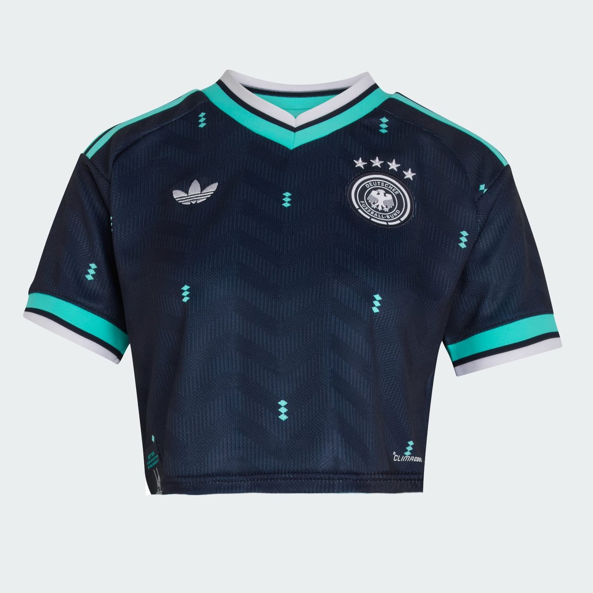 Maillot Cropped Extérieur Allemagne 26 Maillot Cropped Extérieur Allemagne 26 collegiate navy, adidas Performance