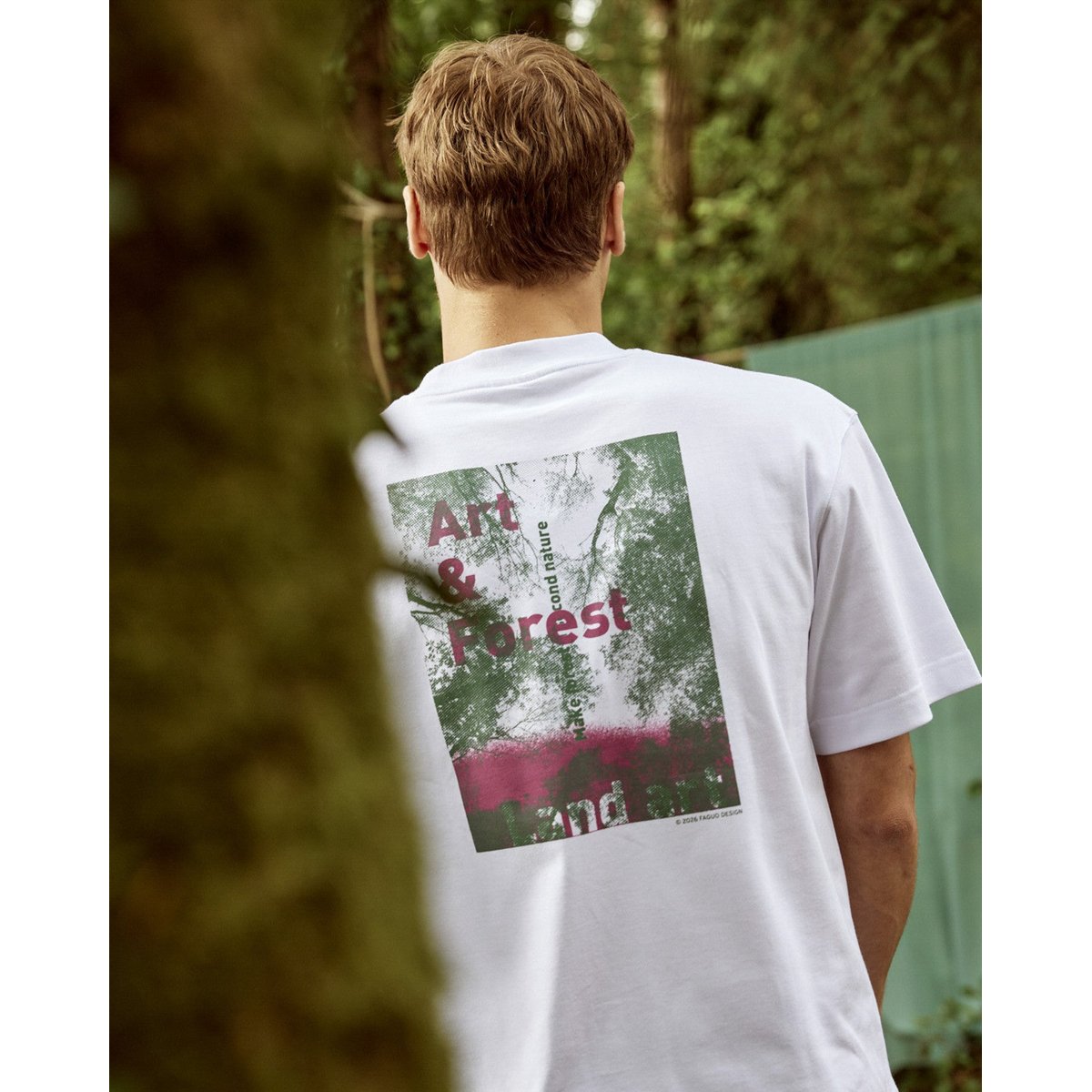 T-shirt YELLOWSTONE blanc, FAGUO