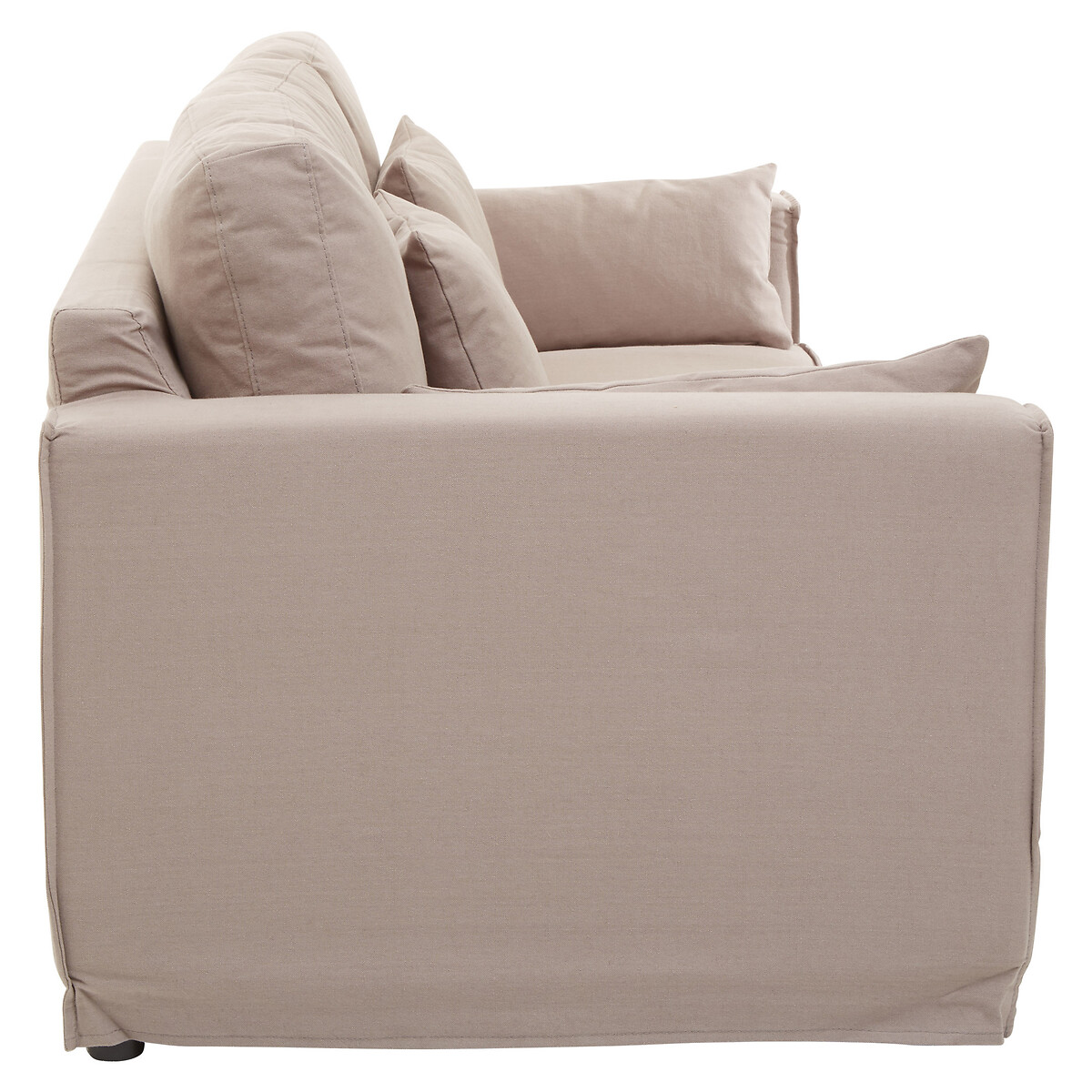Linen 3 Seater Sofa grey, SO'HOME