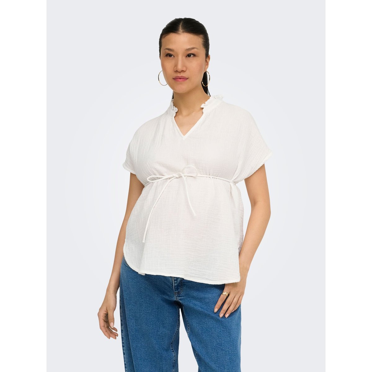 Blouse cloud dancer, ONLY