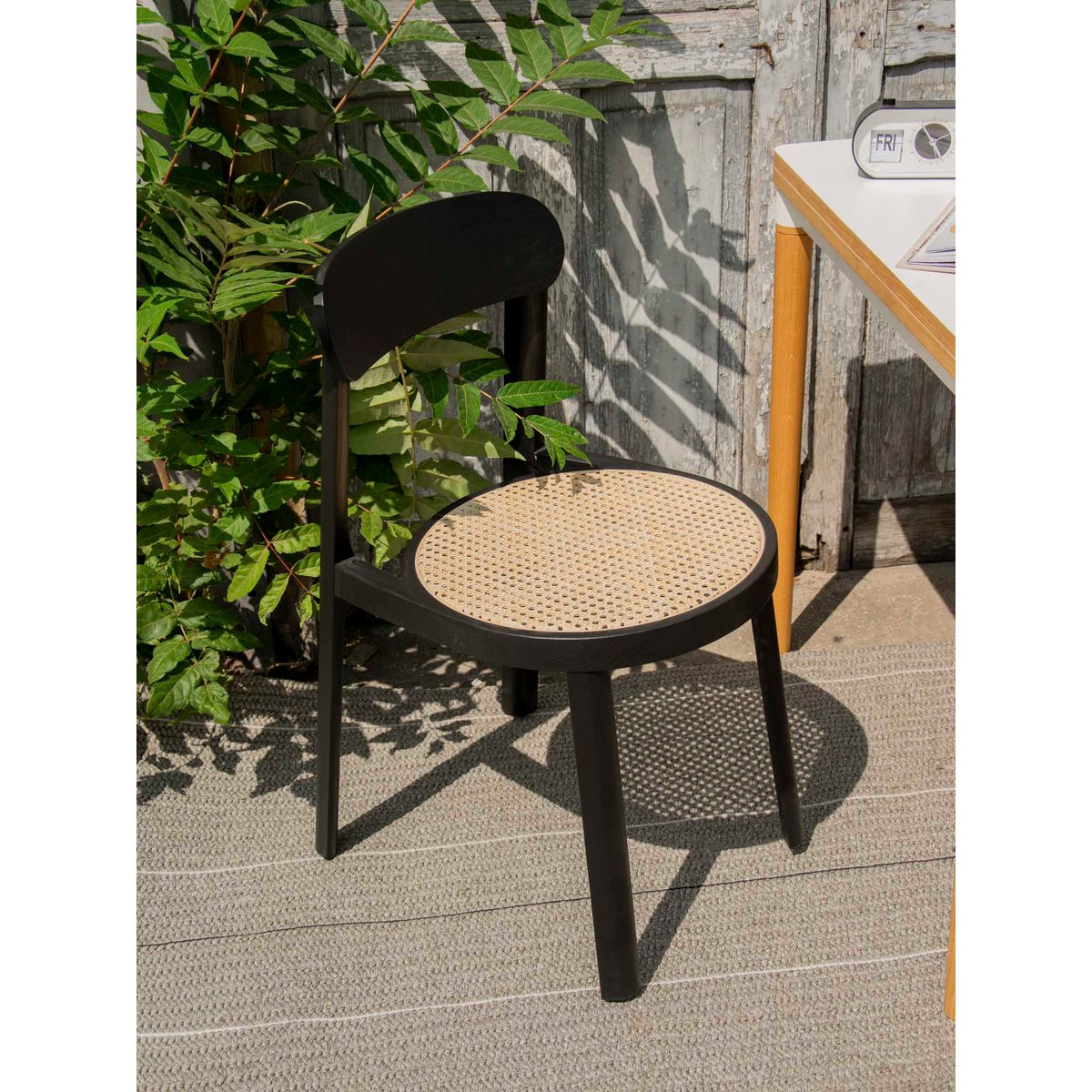Chaise Brulla de Miniforms Alma N°1756 - Bon état noir, DEBONGOUT