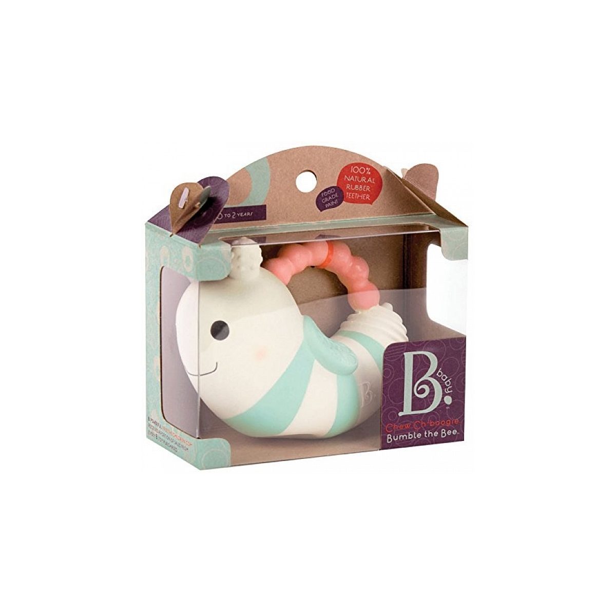 Abeille de dentition Bumble the Bee Chew Ch Boogie couleur unique, MYBTOYS