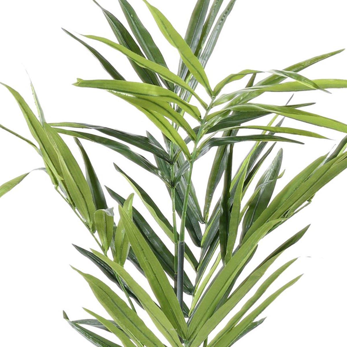 Palmier Kentia artificiel en pot tronc vert, ARTIFICIELLES