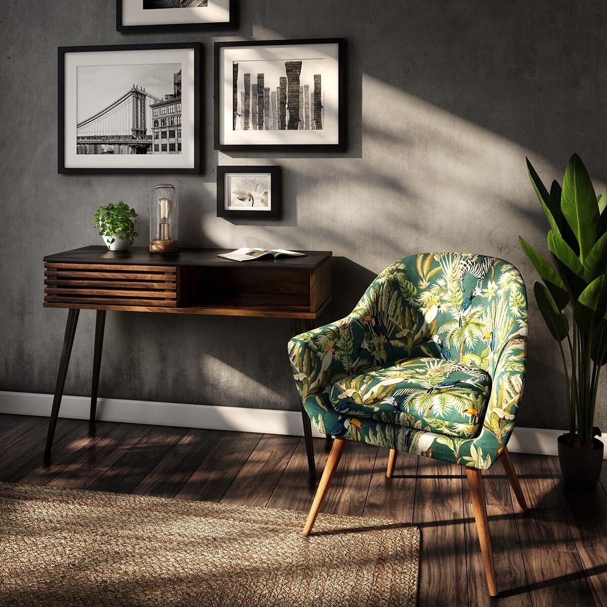 Tapis KAHI blanc, ATMOSPHERA