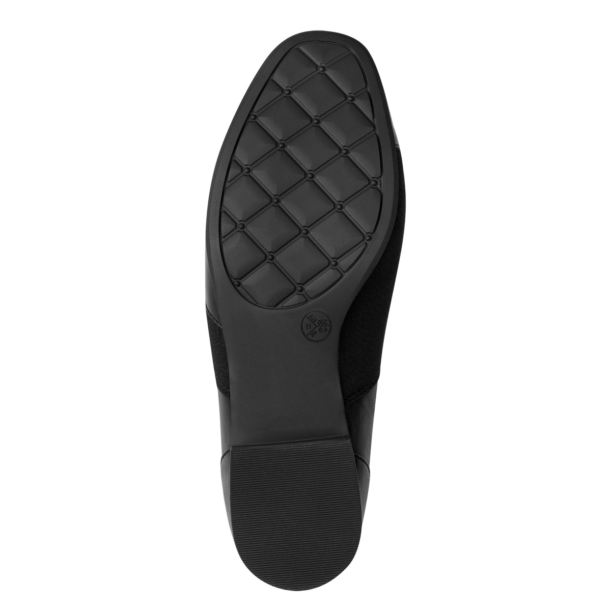 Slipper talon bloc noir, JANA