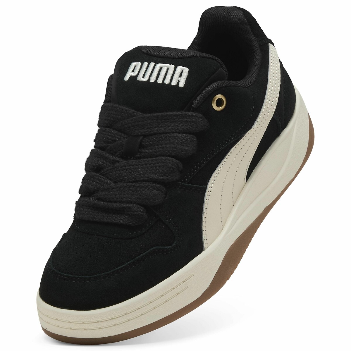 Baskets Park Luna Suede noir/écru, PUMA