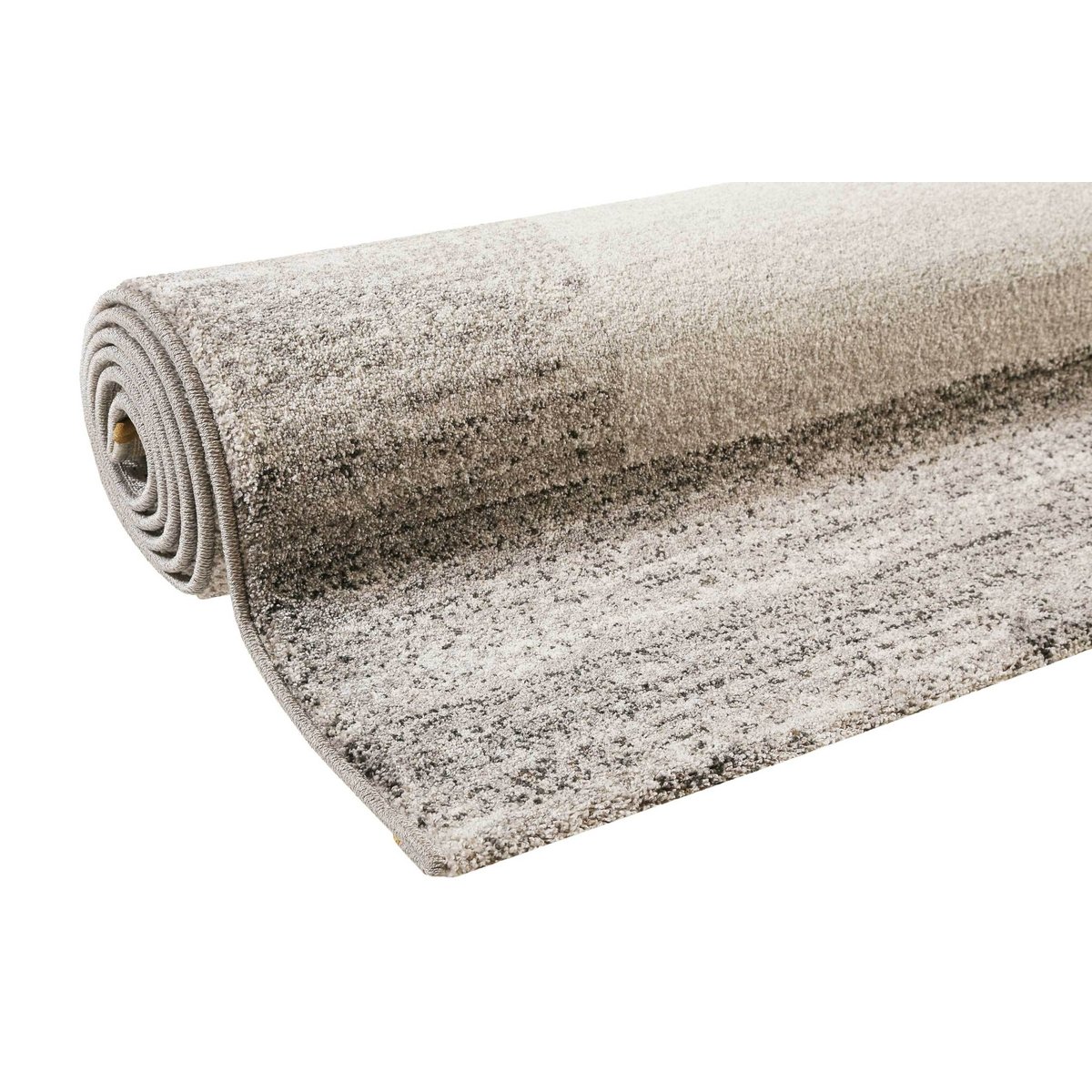 Tapis chiné avec bordures , DÉJÀ-VU gris, WECON HOME