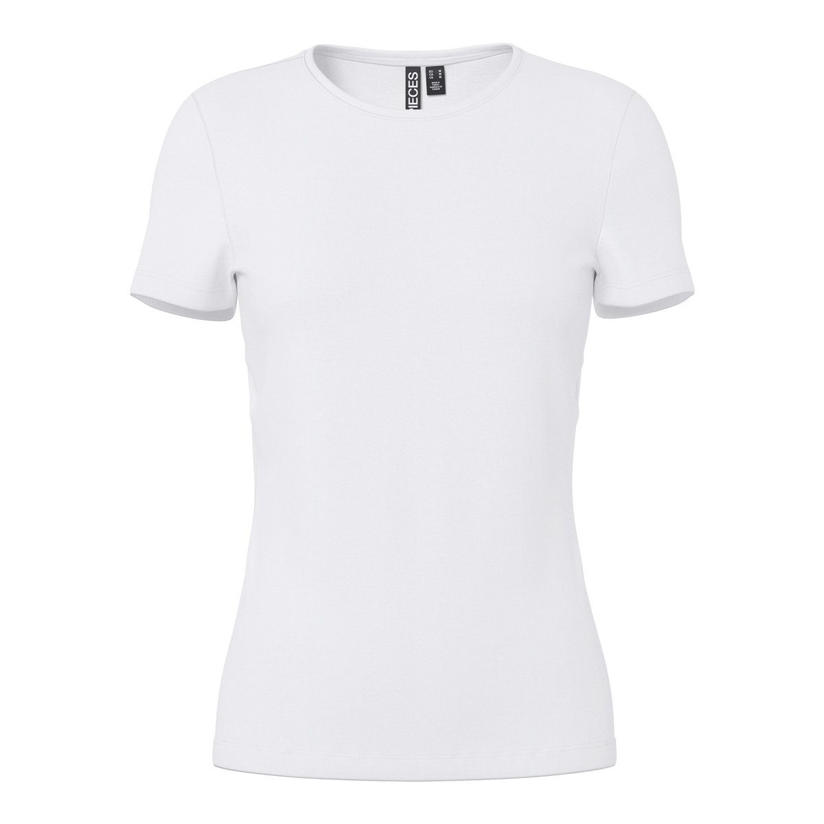 T-Shirt bright white, PIECES