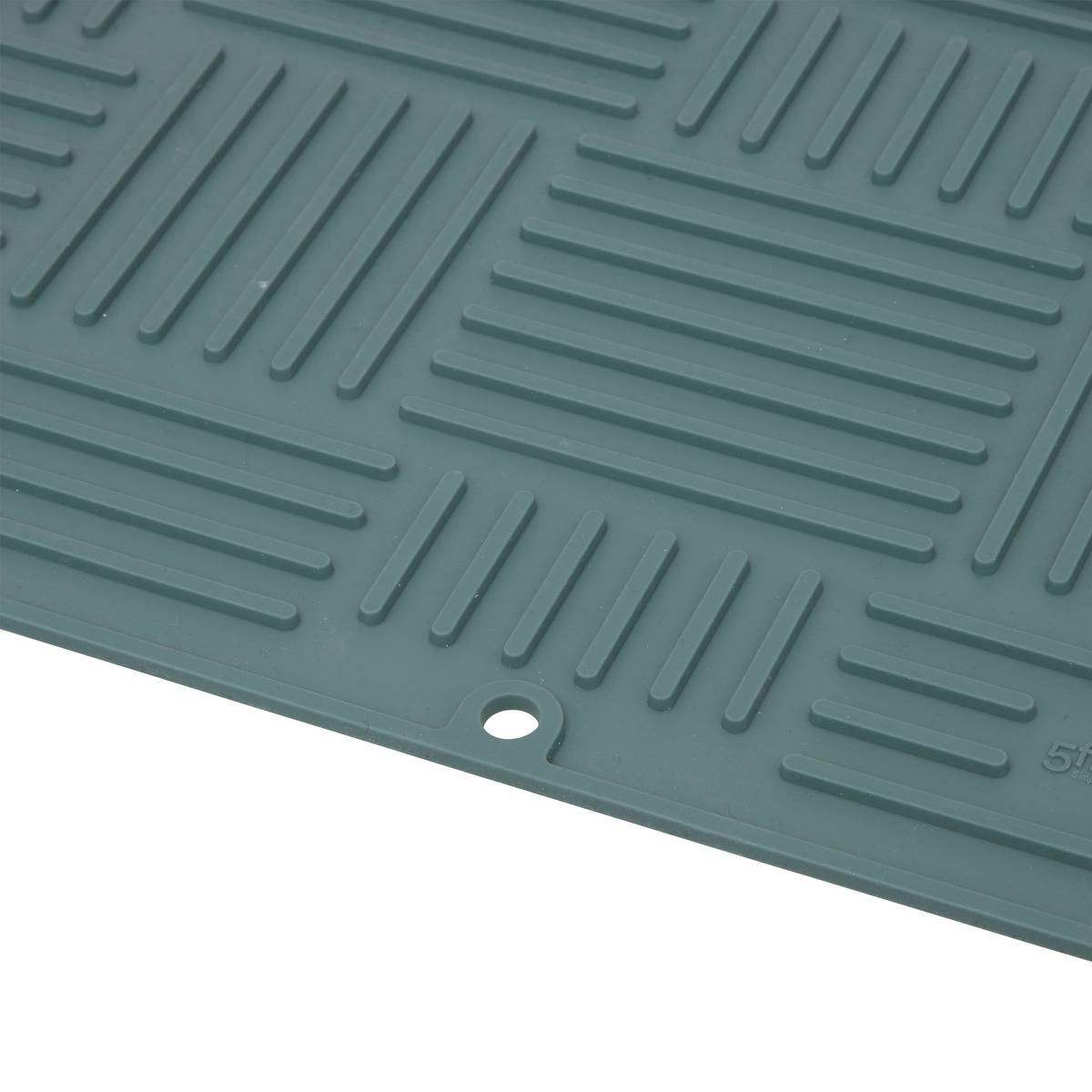 Tapis de vaisselle pliant SILEO vert, 5FIVE SIMPLY SMART