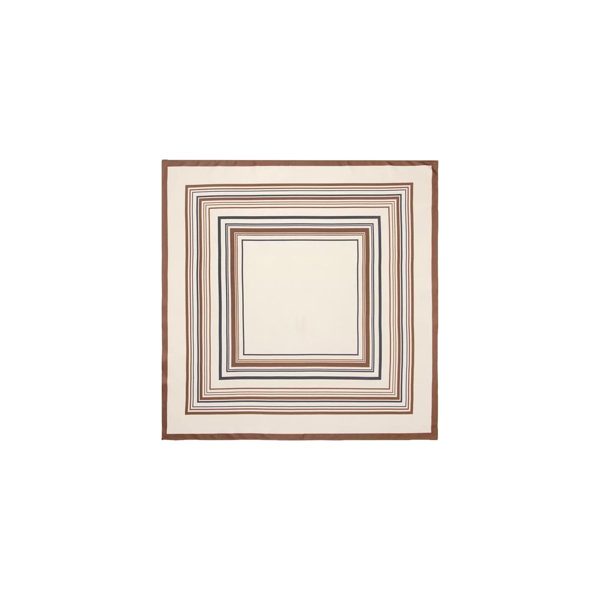 Foulard imprimé géométrique beige, MANGO