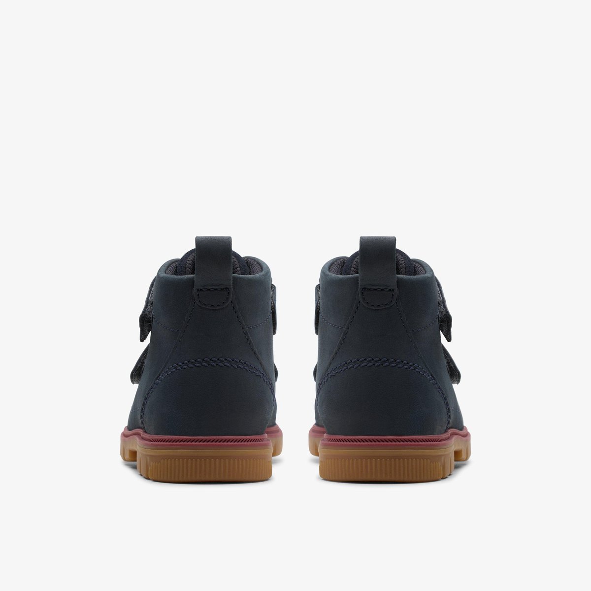 Boots Cuir Coupe Large LORCAM HI T bleu, CLARKS