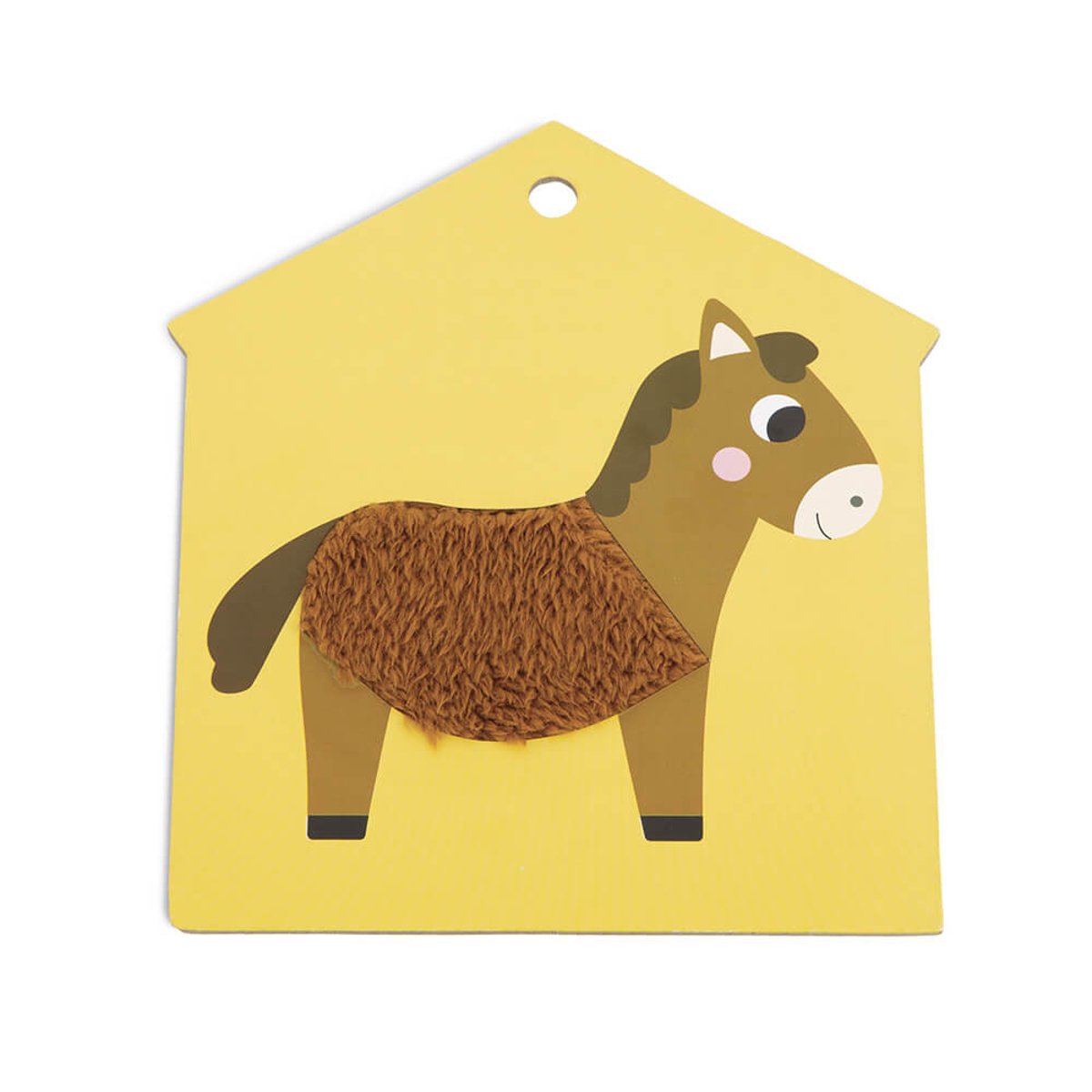 Cartes Tactiles Ferme couleur unique, JANOD
