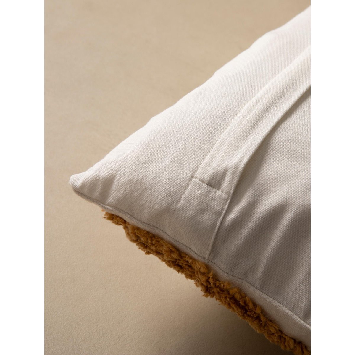 Coussin 100% Coton Géométrique -TUFTED multicolore, KENAY
