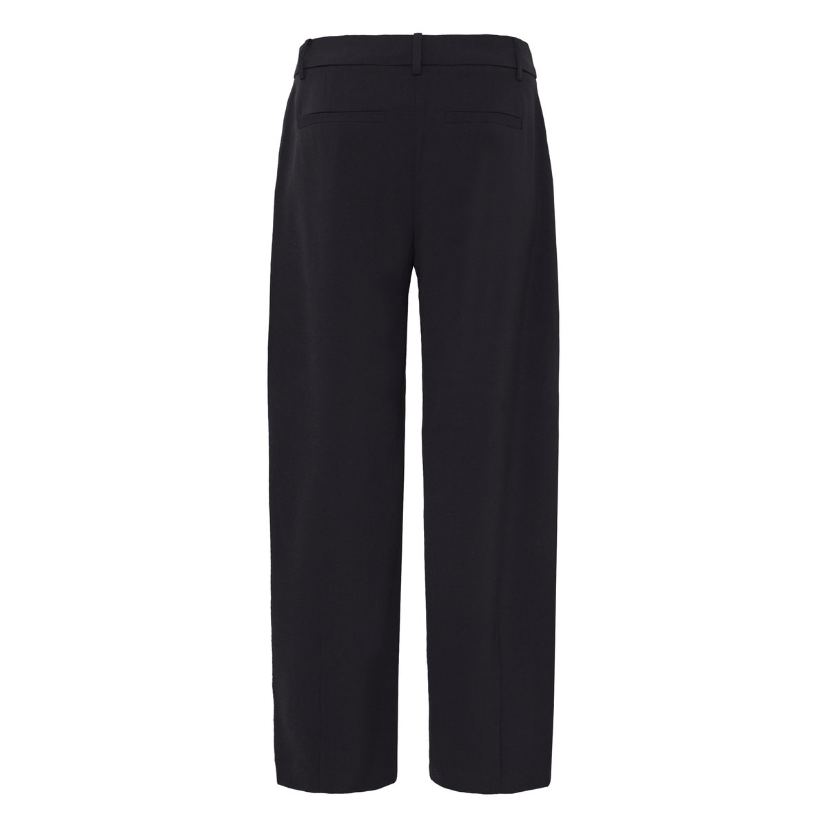 Pantalon large, coupe barrel noir meteorite, B.YOUNG