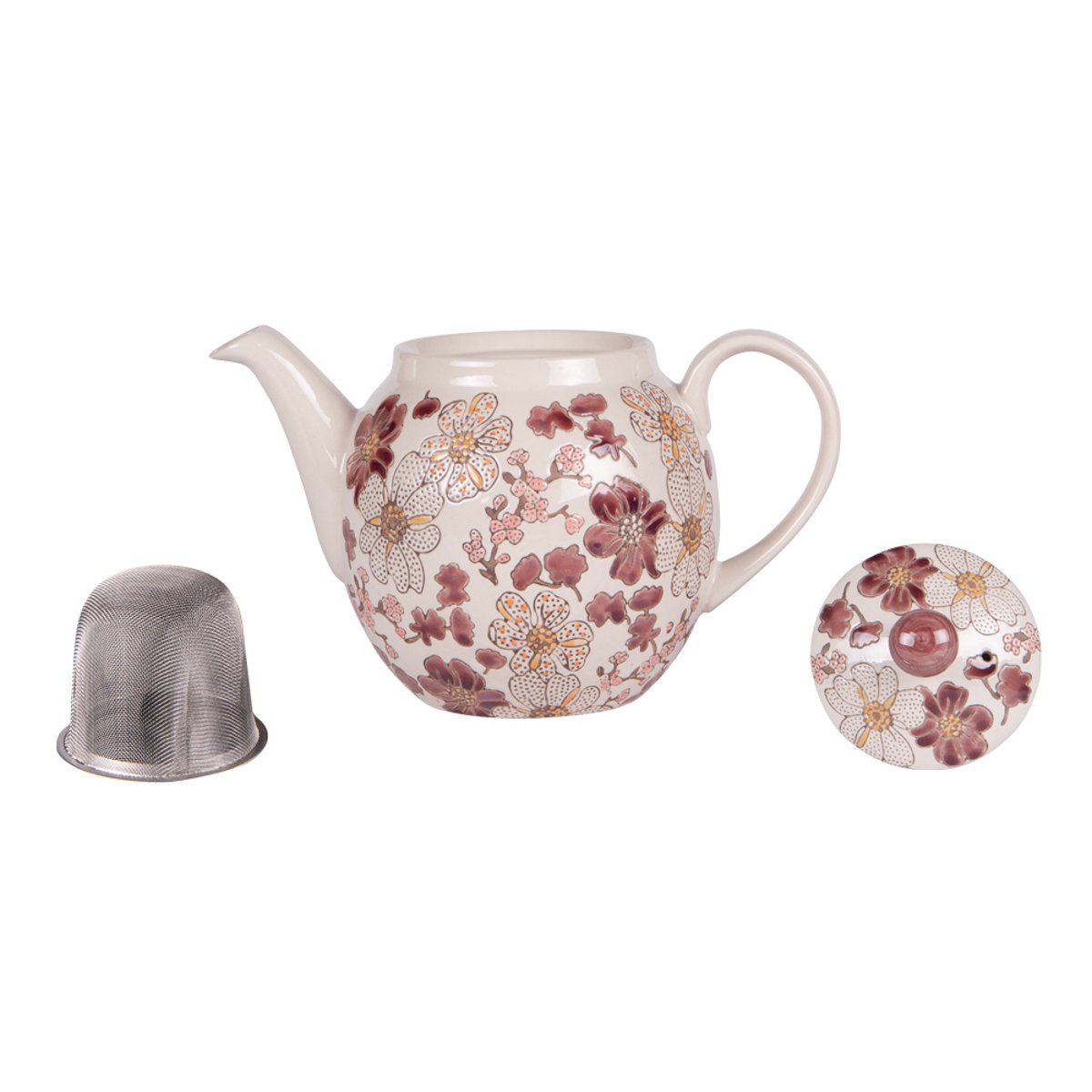 Théière avec filtre Kiyo 1L - KIYO multicolore, TABLE PASSION