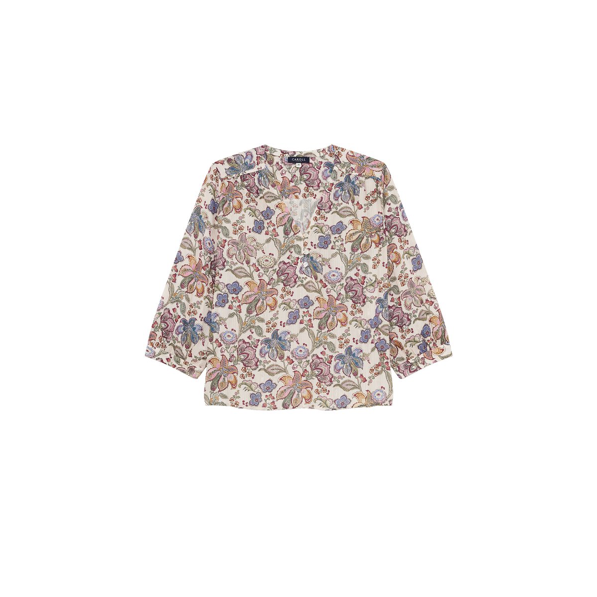Chemise coupe droite CSOLEIL multicolore, CAROLL