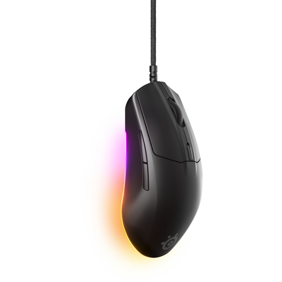 Souris Gamer Filaire Rival 3 Gen 2 Noir couleur unique, STEELSERIES