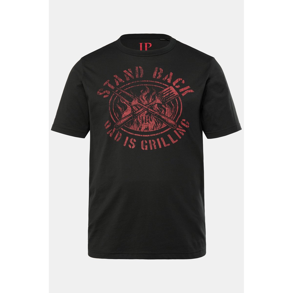 T-shirt, manches courtes et col rond noir, JP1880