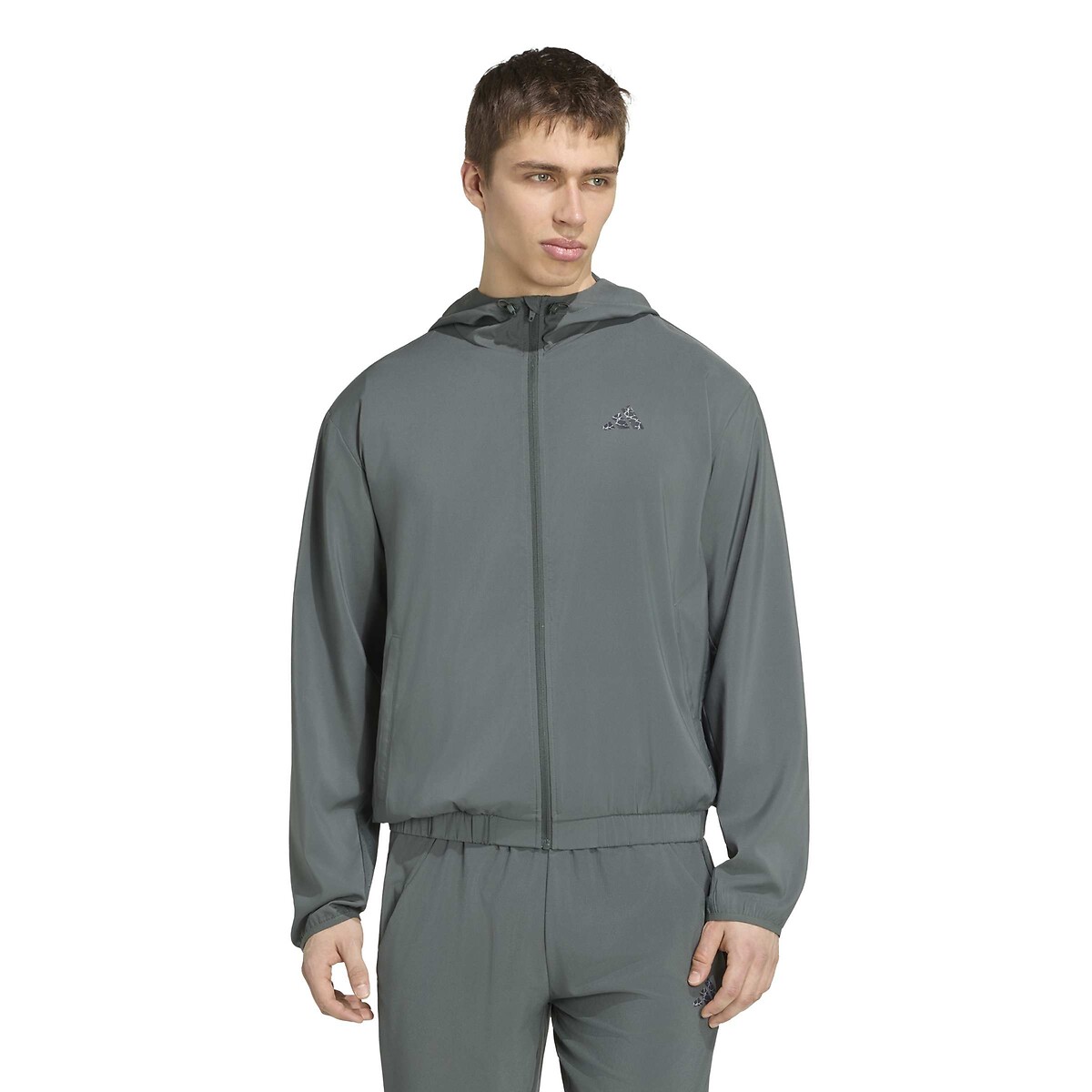 Coupe-vent de training, WORKOUT ESSENTIALS gris foncé, adidas Performance