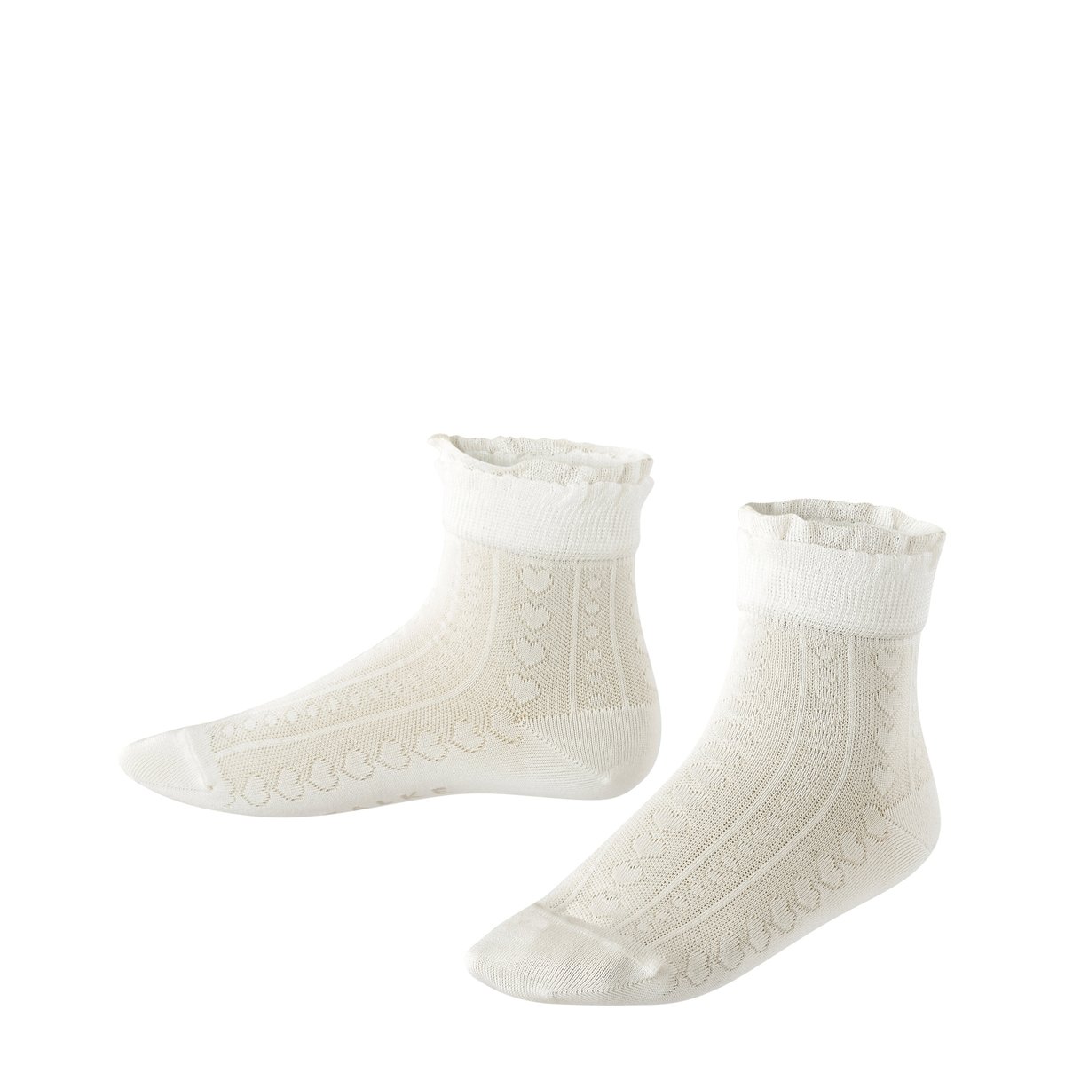 Chaussettes Romantic Net blanc, FALKE