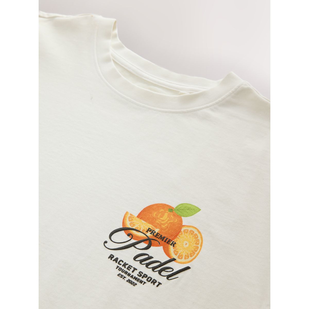 T-shirt sport à imprimé sous licence padel blanc, NEXT