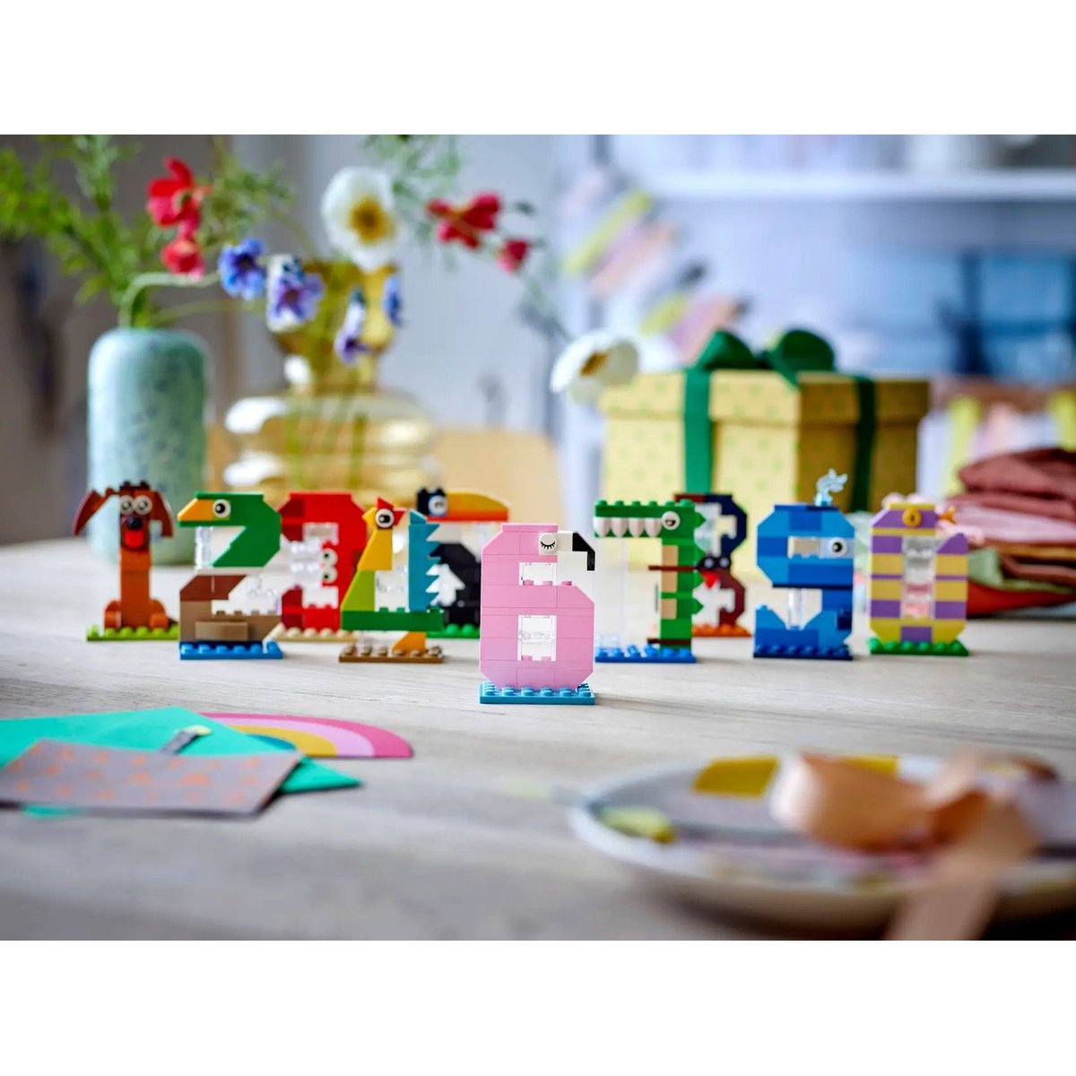 LEGO - Les chiffres d'anniversaire - 40807 multicolore, LEGO