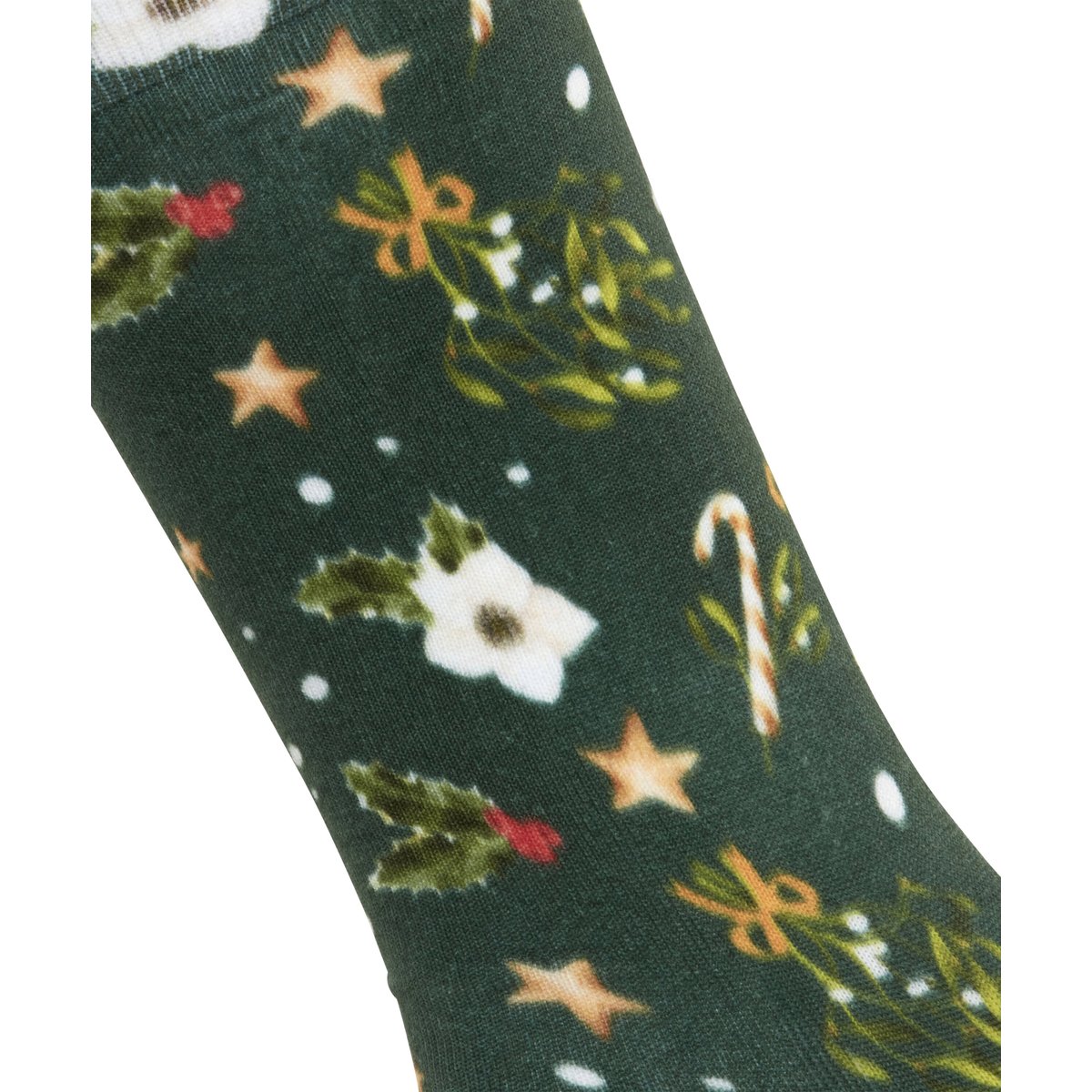 Chaussettes Fancy Christmas Opaque vert, BURLINGTON