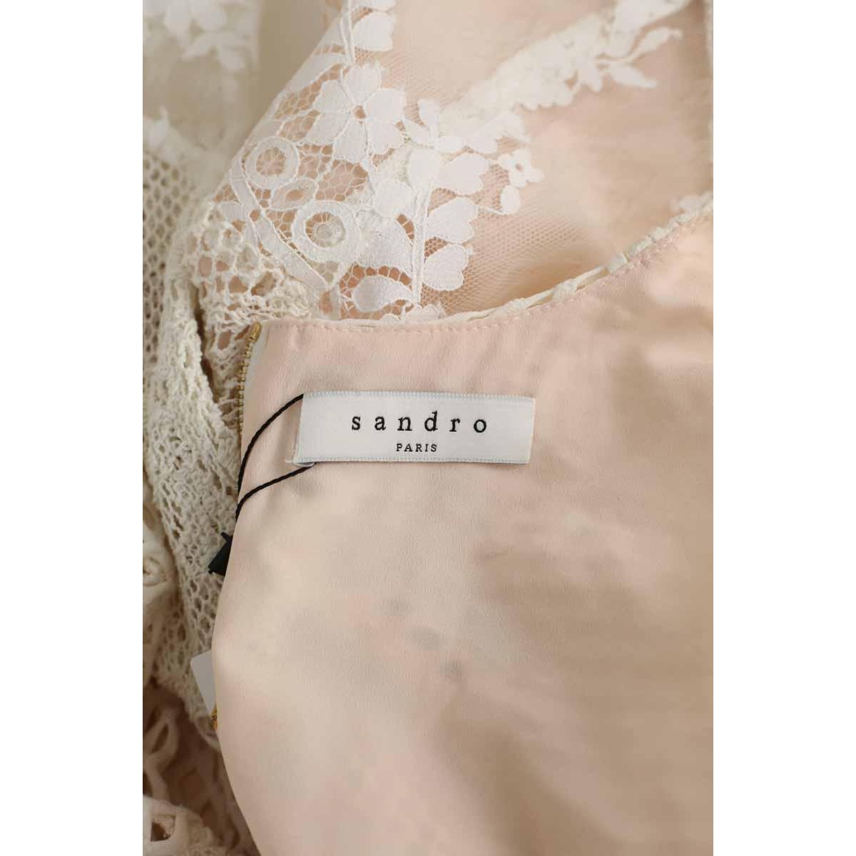Robe - Très Bon État beige, SANDRO