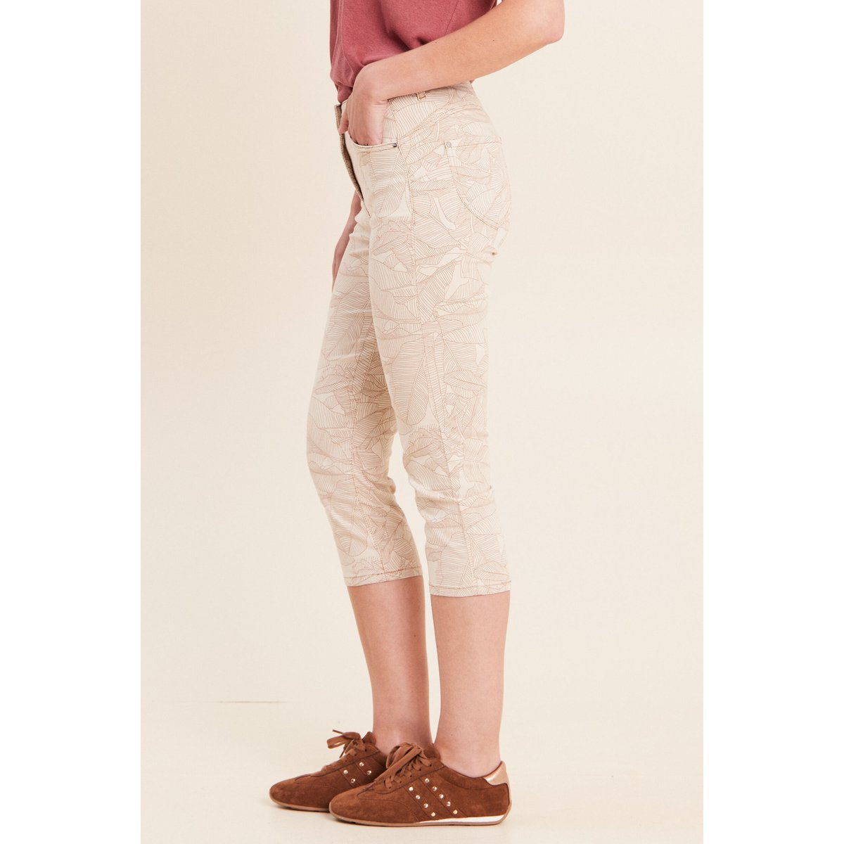 Pantalon magique le léger blanc casse, BREAL