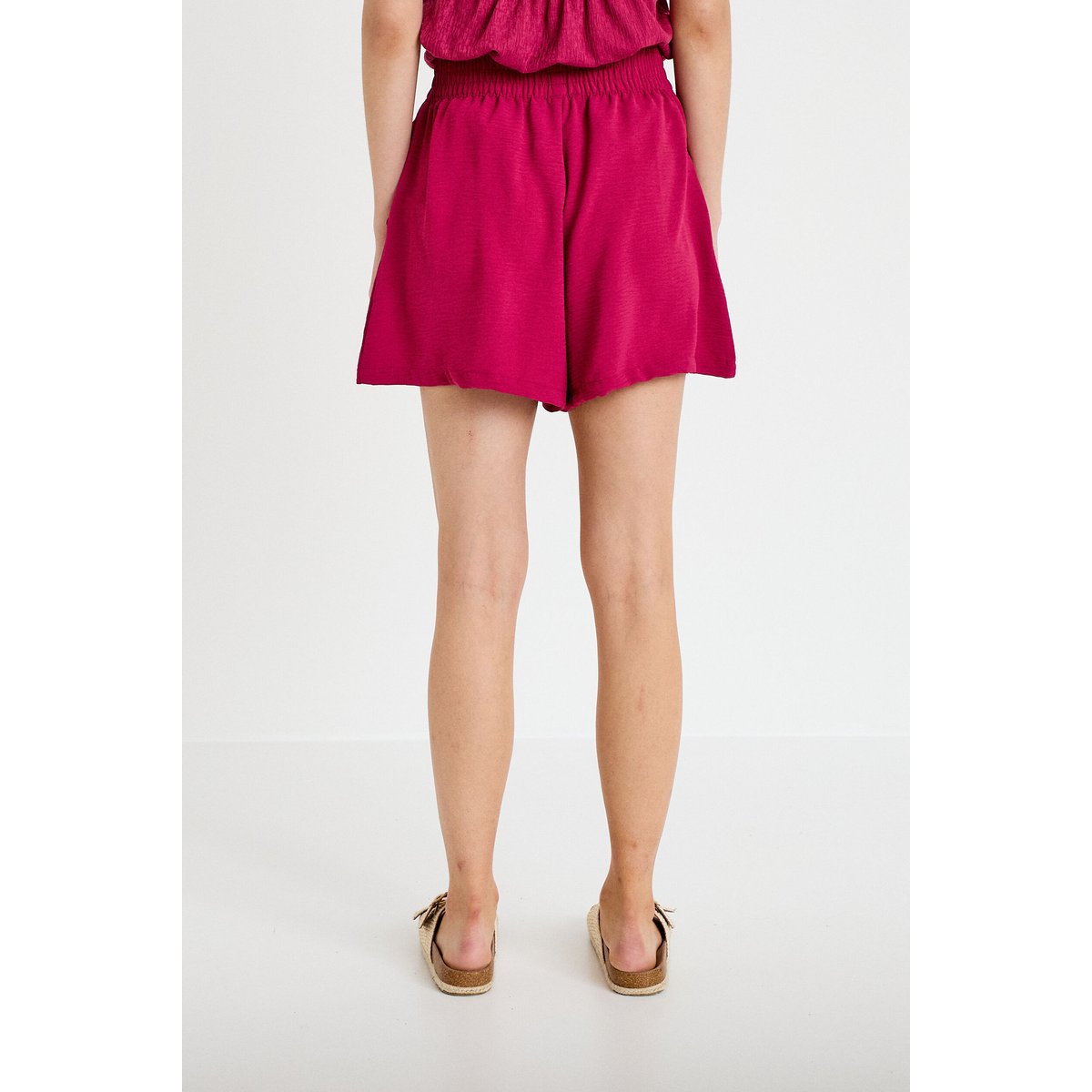 Short fluide regular rouge, CACHE CACHE
