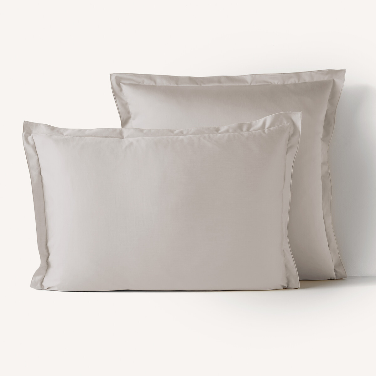 Taie d'oreiller en satin de coton 200 fils, GALOR greige, AM.PM