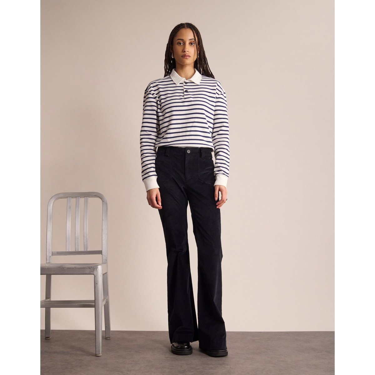 Pantalon Charlyse noir, INES DE LA FRESSANGE PARIS