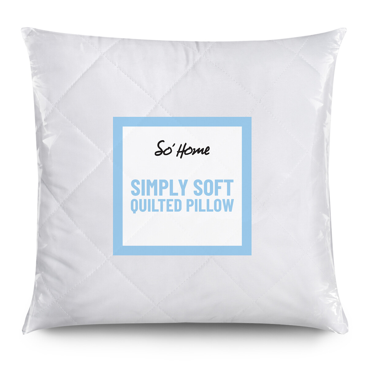 Square Pillow 65x65cm white, SO'HOME