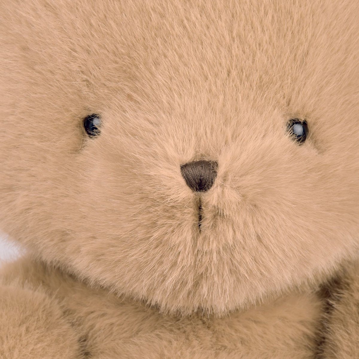 Ours en peluche CLEMENTIN 80 cm praline cacahuète, HISTOIRE D'OURS