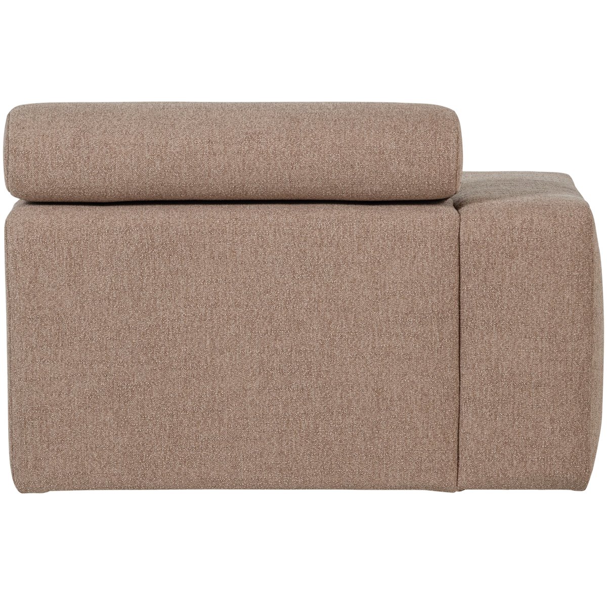 Élément meridienne gauche en tissu NOVI taupe, WOOOD