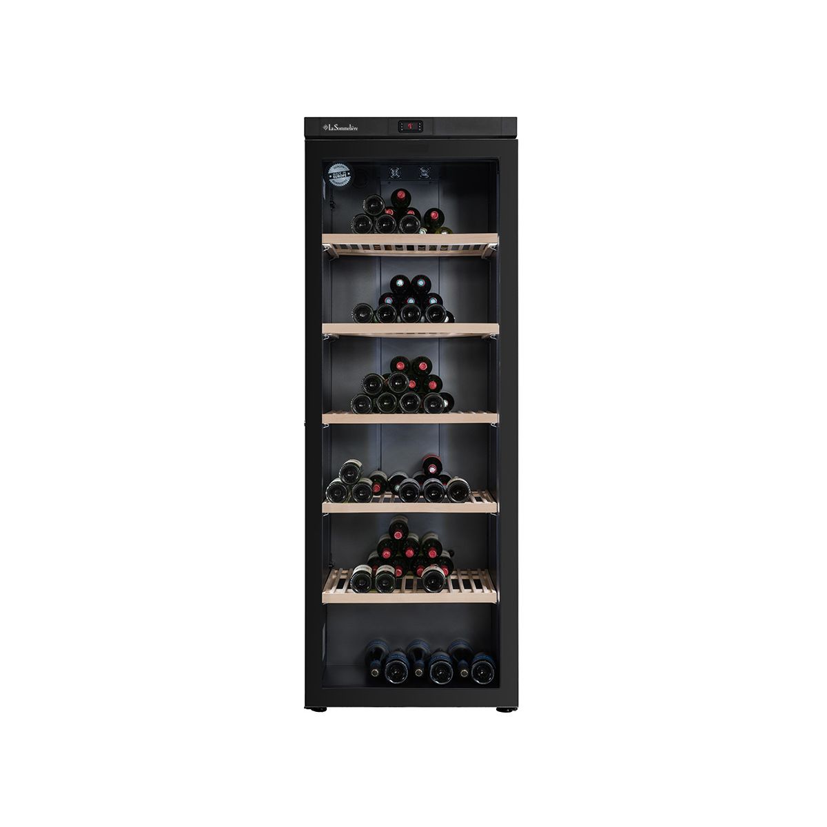 Cave à vin polyvalente VIP330VBLACK couleur unique, LA SOMMELIERE