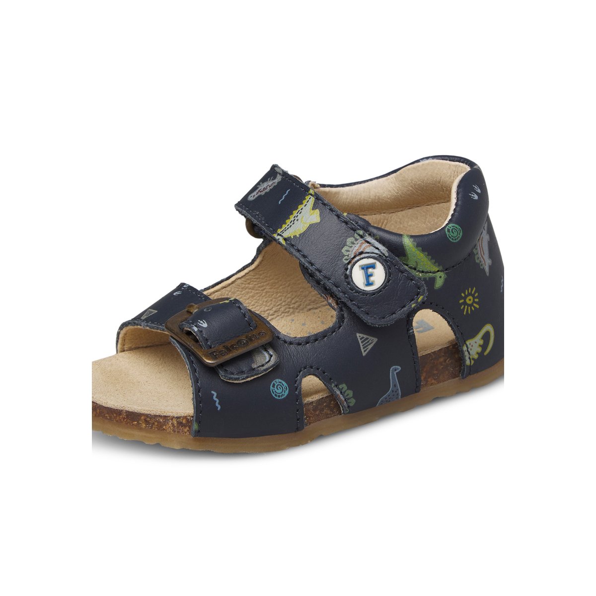 Sandales en cuir BEA marine-, FALCOTTO