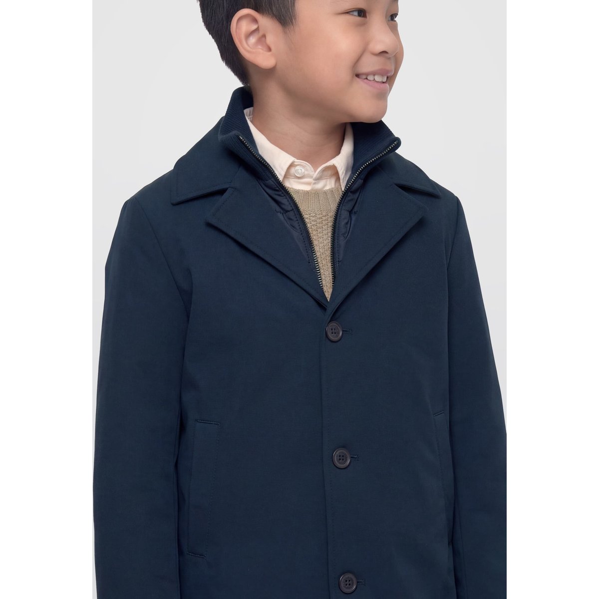 Doudoune Avec Gilet Amovible bleu, GUESS KIDS