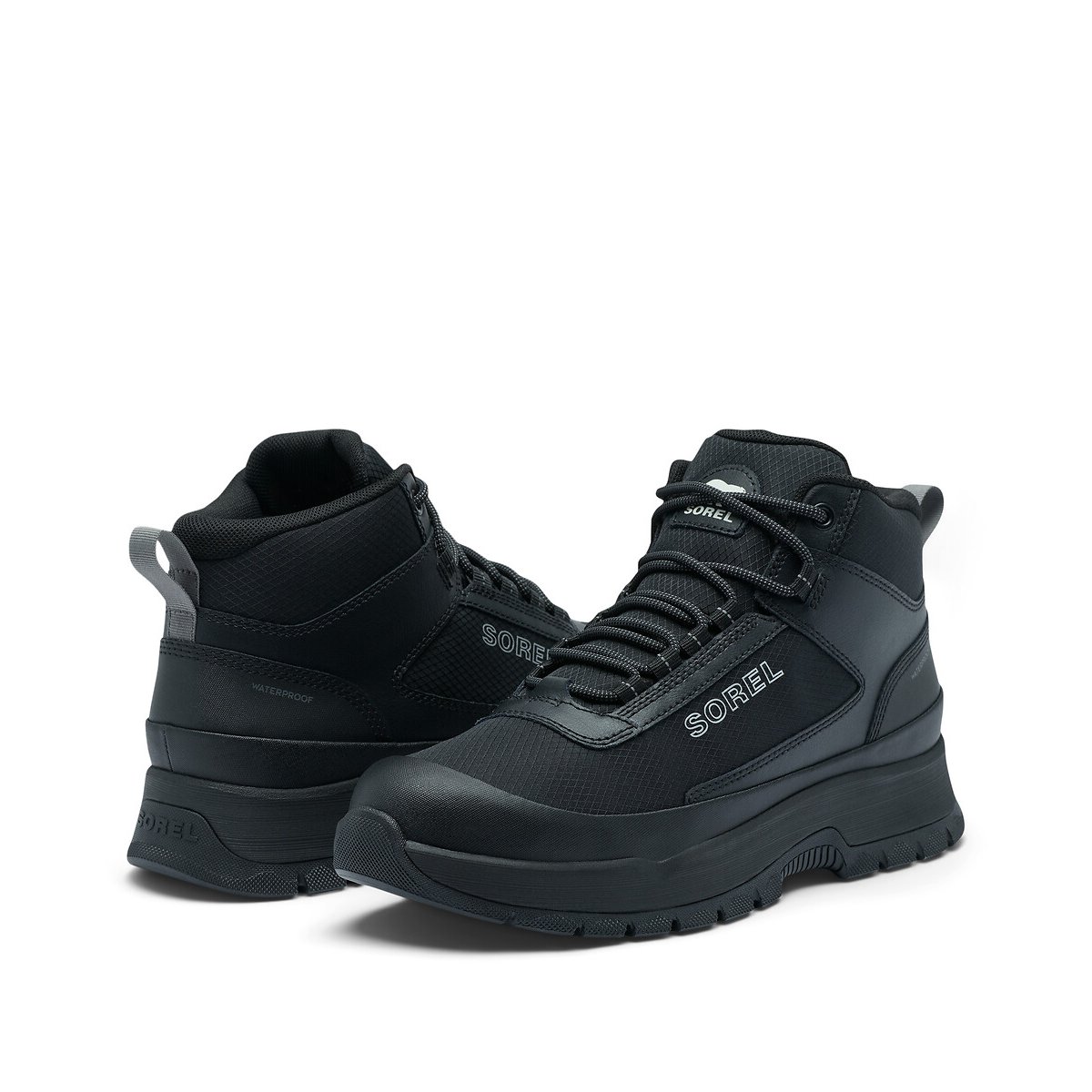 Scarpe da ginnastica a media altezza OUTDING NW MID nero , SOREL