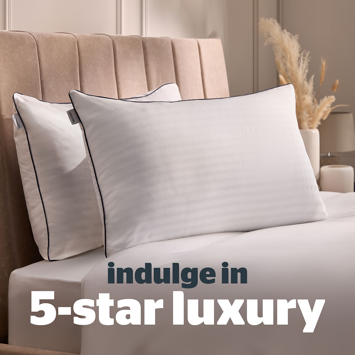 Hotel Collection Pillow Pair white, SILENTNIGHT