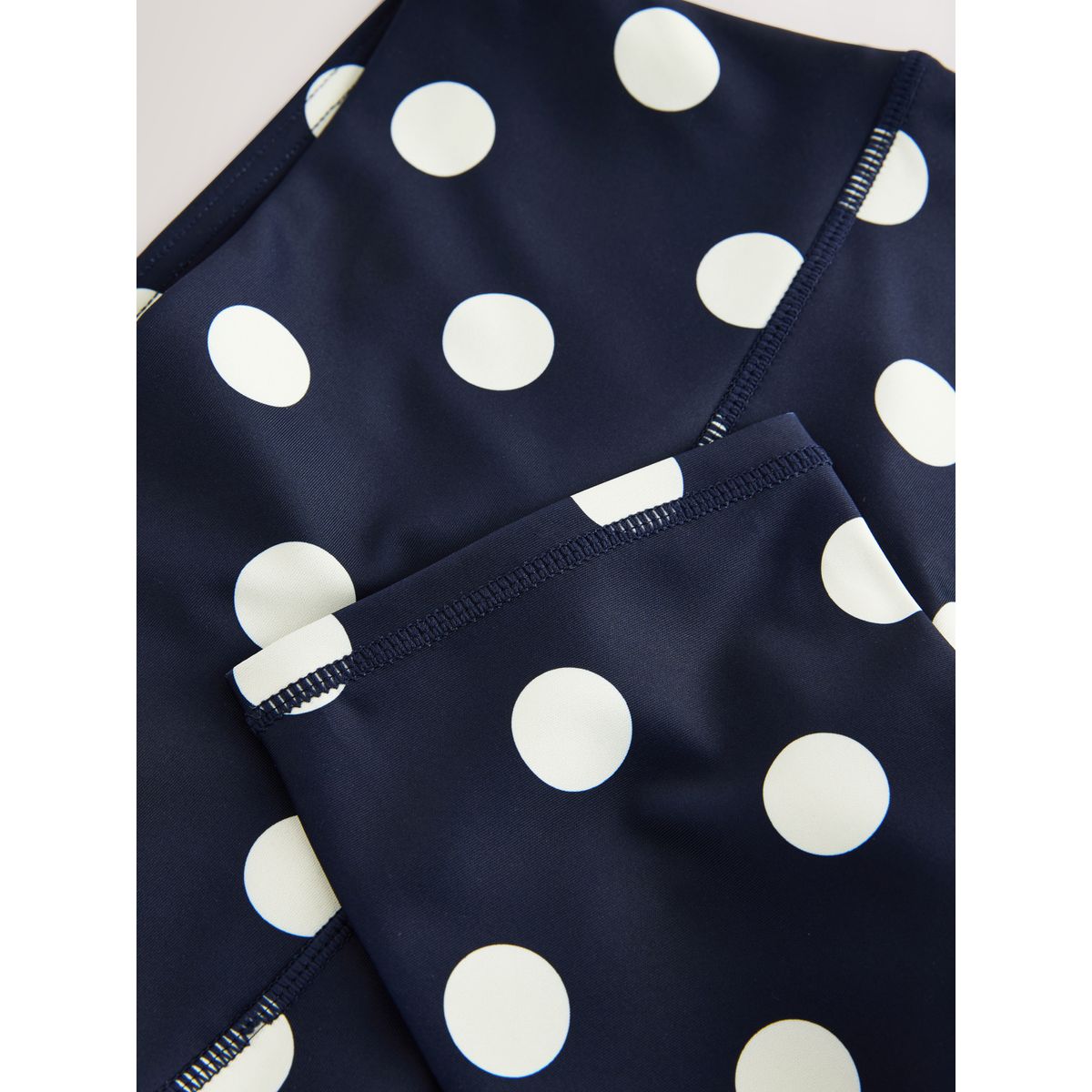 Legging de sport capri active balance marine à pois, NEXT
