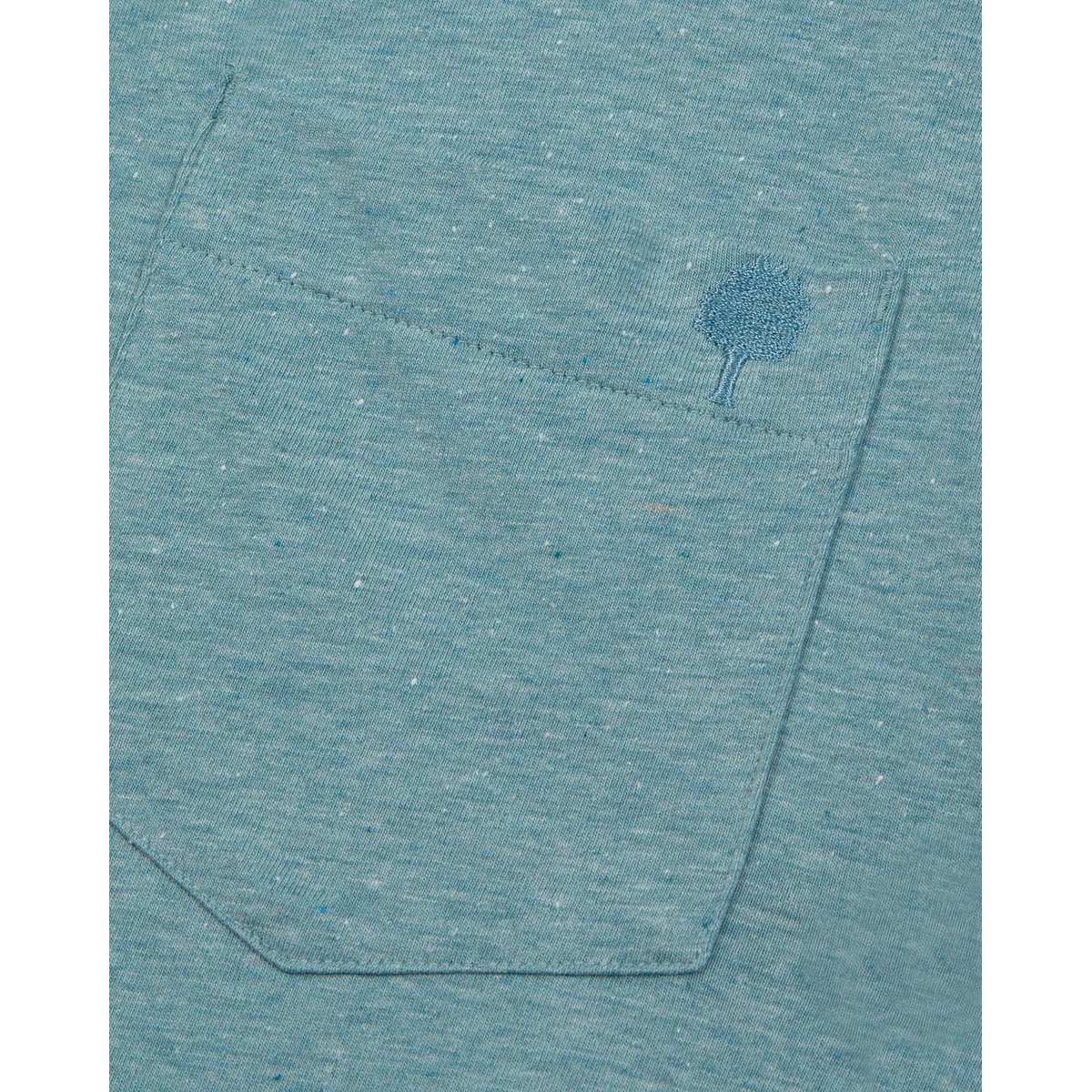 T-shirt coton OLONNE bleu, FAGUO