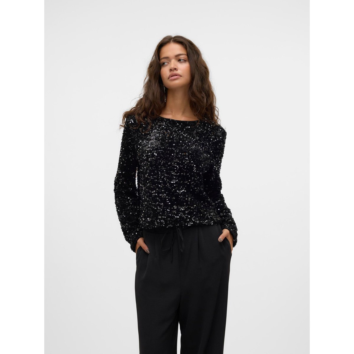 Chemise noire - black, VERO MODA