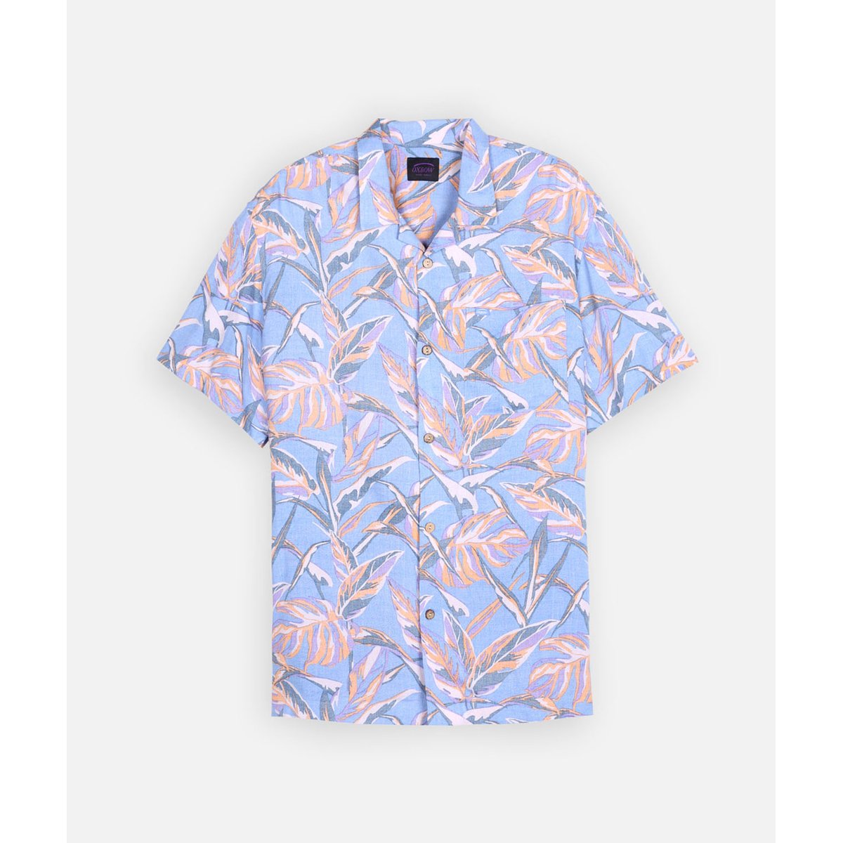 Chemise manches courtes TROPICS lavender, OXBOW