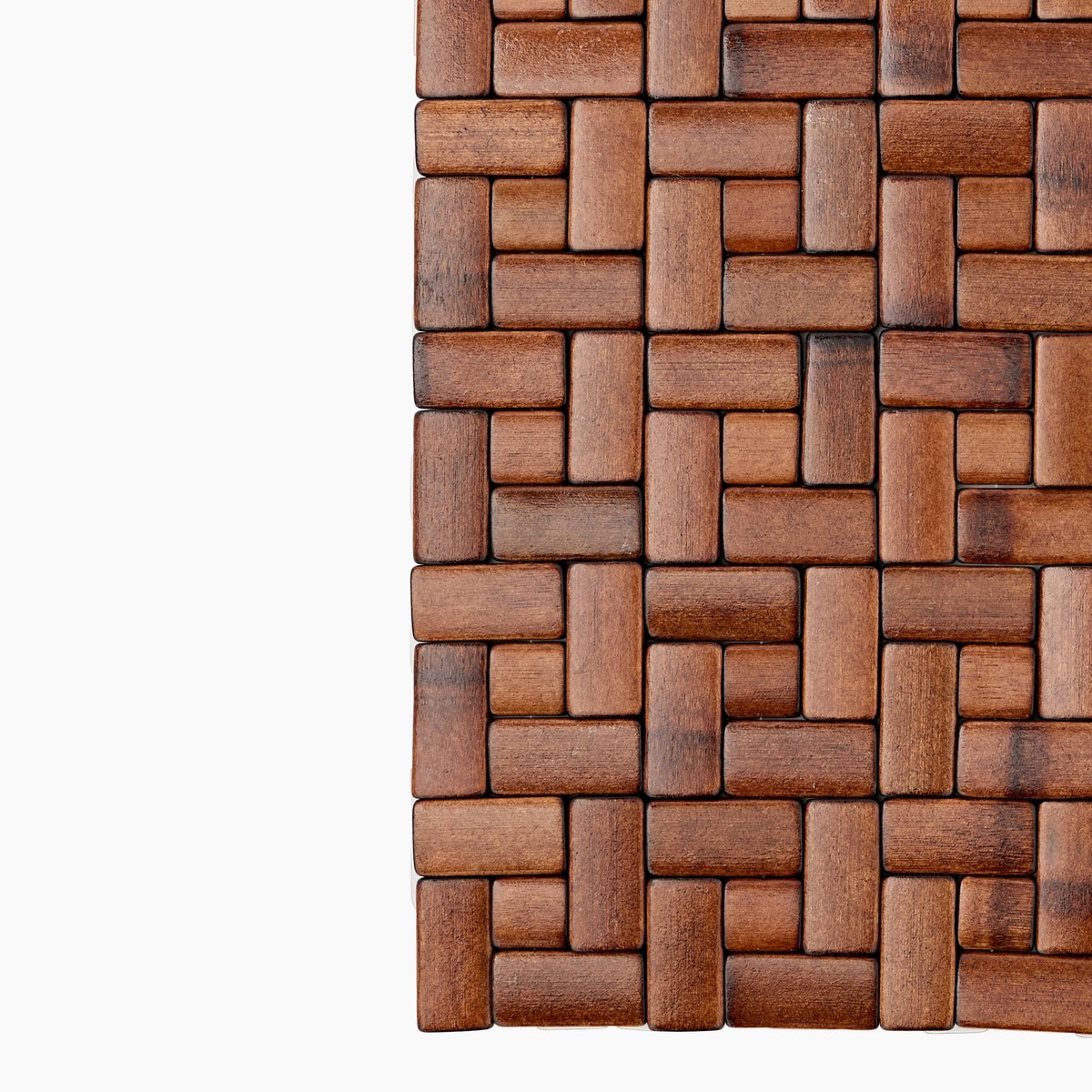 Set de table bois, 30x42cm bois fonce, MONOPRIX