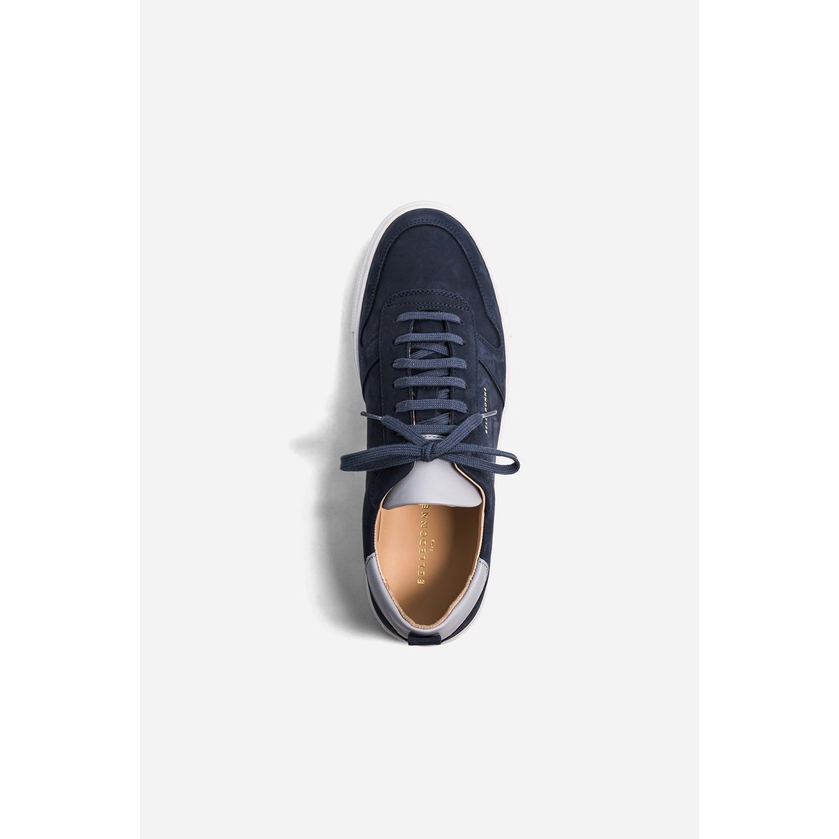 Basket nubuck B0 bleu, BELLEDONNE
