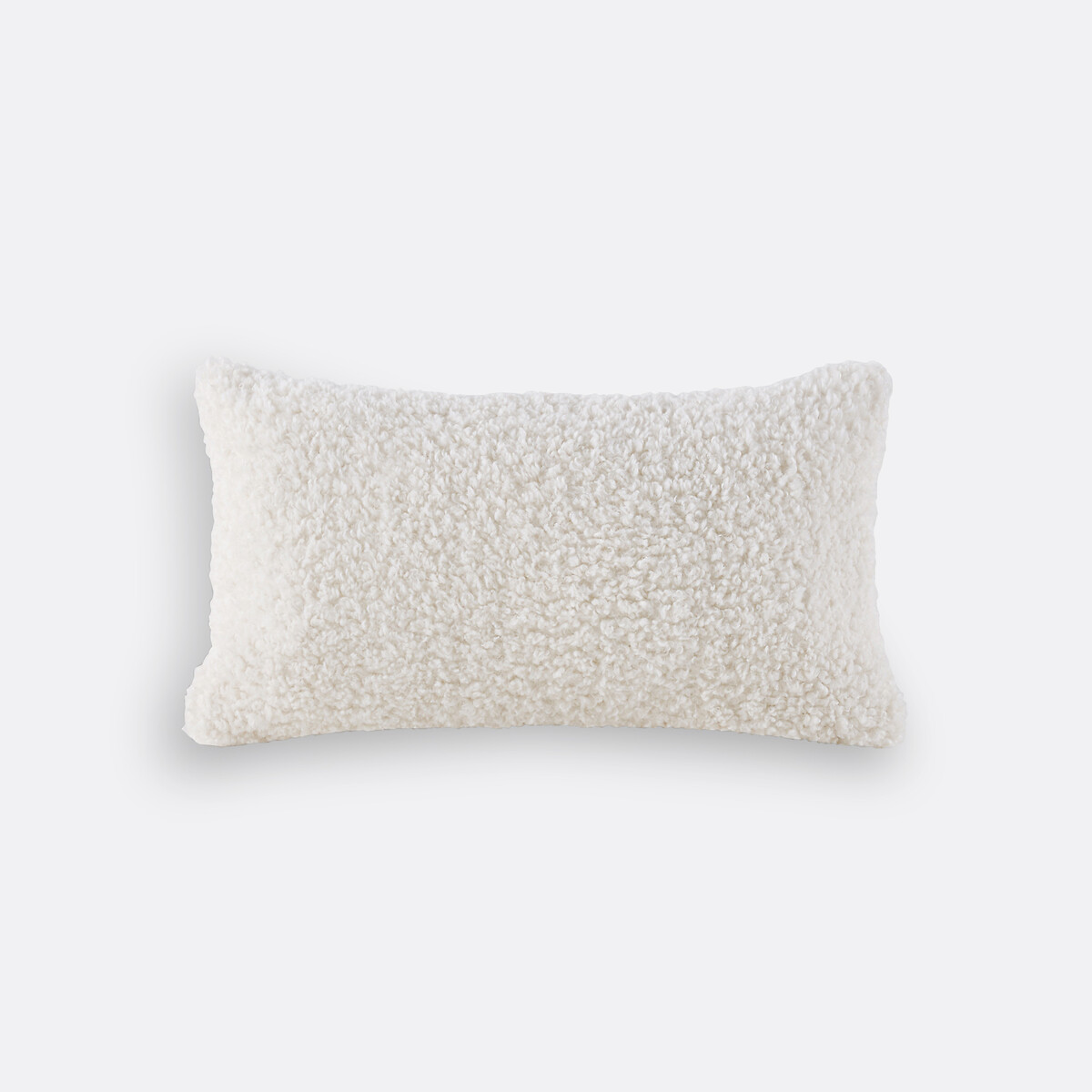 Ouate Sherpa Fleece Cushion Cover ecru , LA REDOUTE INTERIEURS
