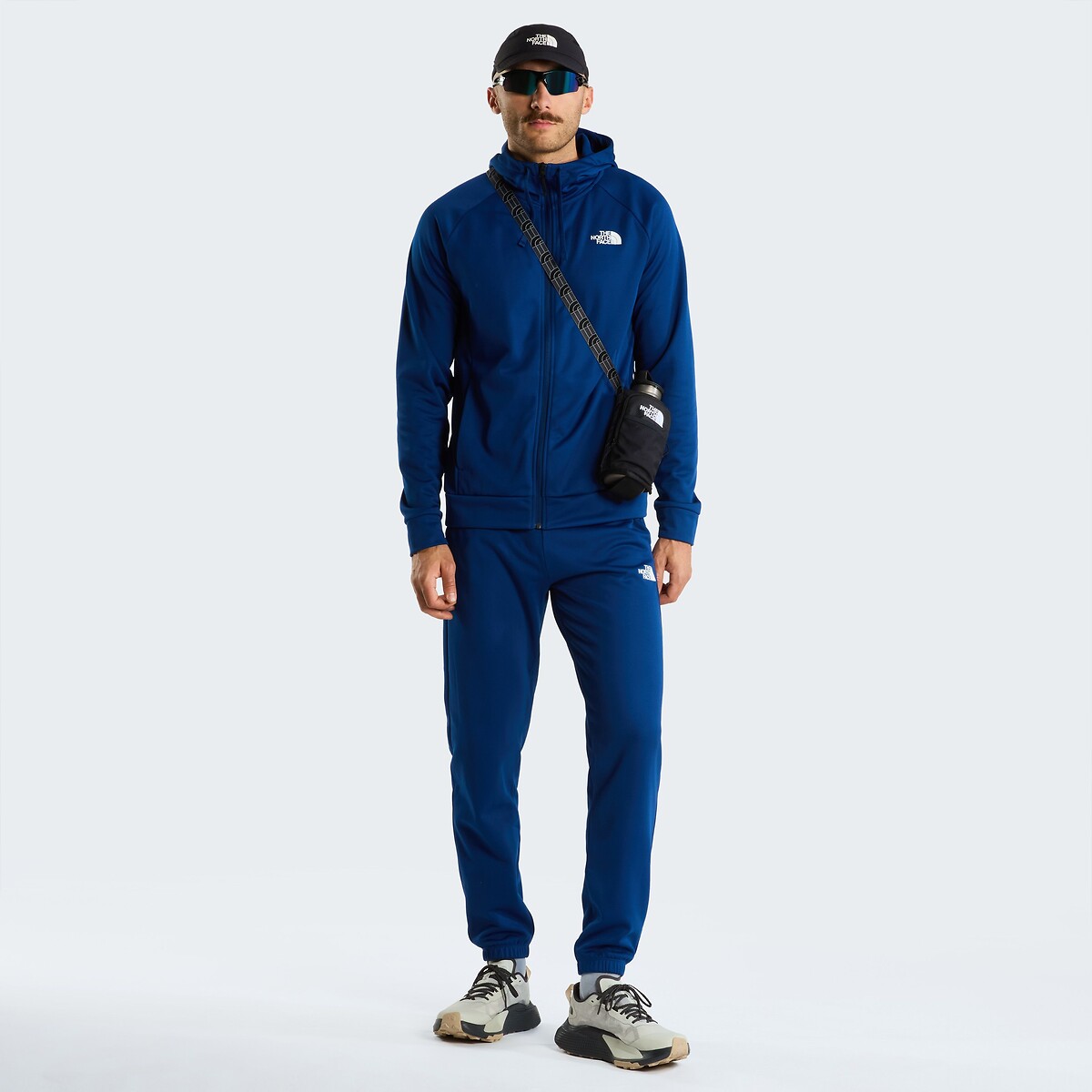 Reaxion Zip-Up Hoodie blue, THE NORTH FACE