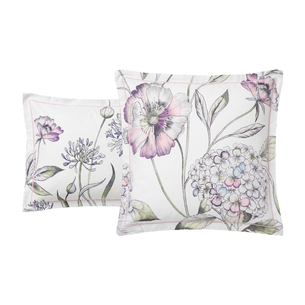 Taie D'oreiller Percale De Coton - CLAIRE motifs, TRADITION DES VOSGES