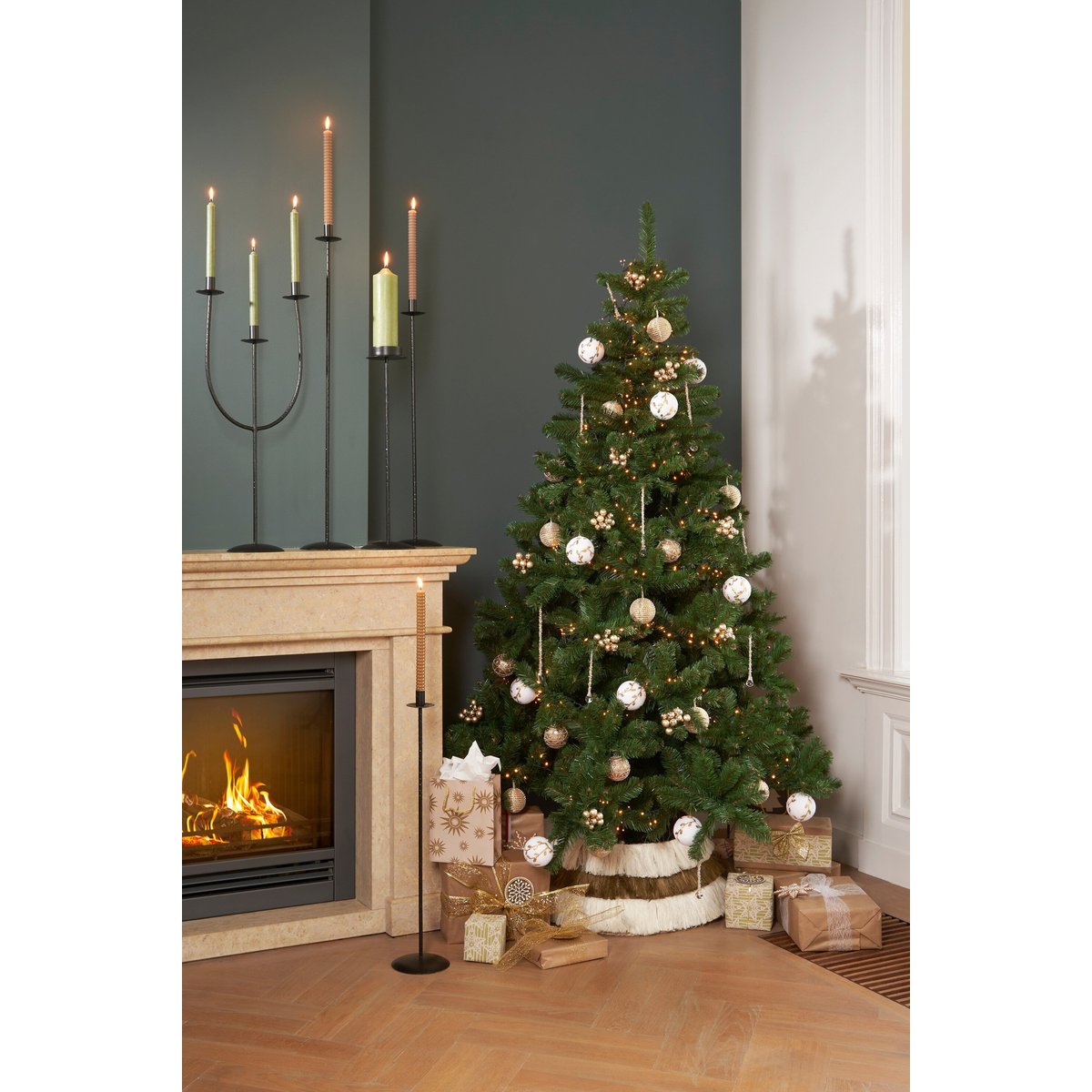 Sapin de Noël H185 cm FORRESTER vert, TRIUMPH TREE